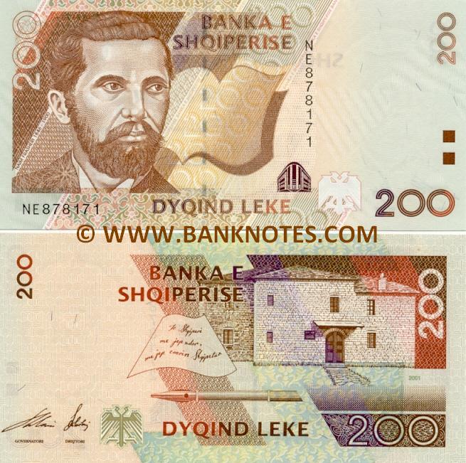 Albanian Currency Gallery