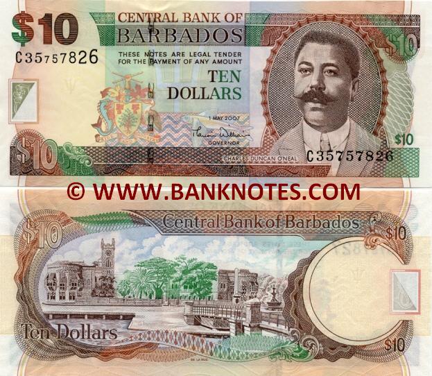 Barbadian Currency Gallery