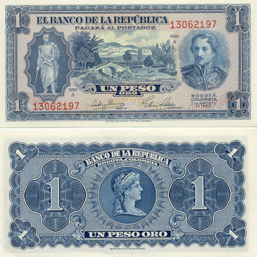 Colombian Currency Gallery