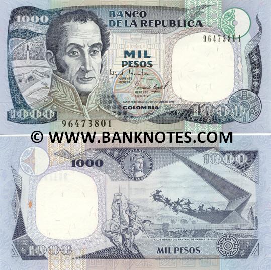 Colombian Currency & Bank Note Gallery