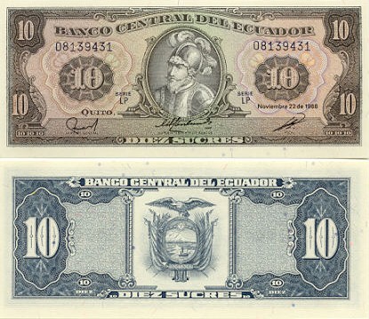 Gallery of Ecuador's Money