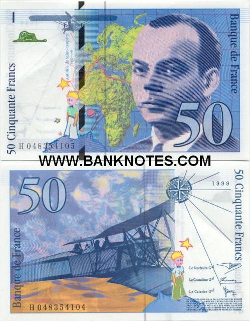 French Currency Bank Note Gallery of Billets