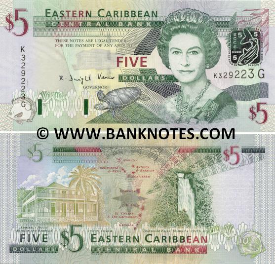 Eastern Caribbean Currency & Bank Note Gallery of Grenada