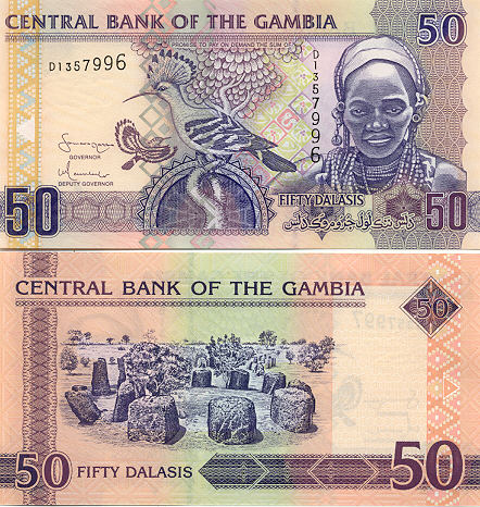 Gambia Bank Note Gallery