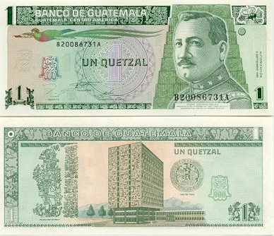 Guatemala Quetzal - Guatemalan
