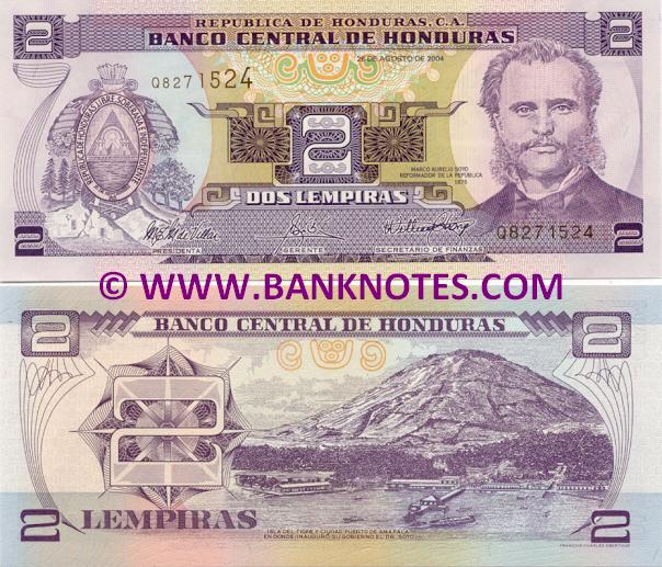 Honduras Currency Gallery
