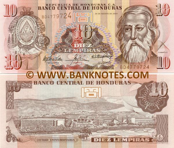 Honduras Currency Gallery