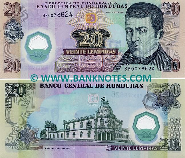 Honduras Currency Gallery