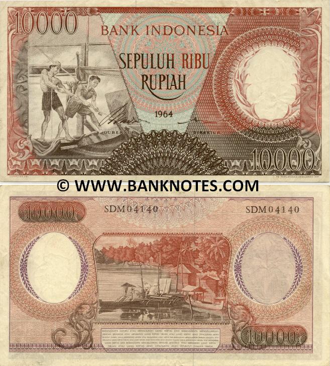 Indonesian Currency Banknote Gallery