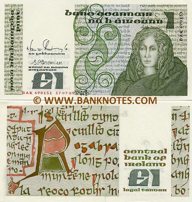 Irish Currency Bank Note Gallery