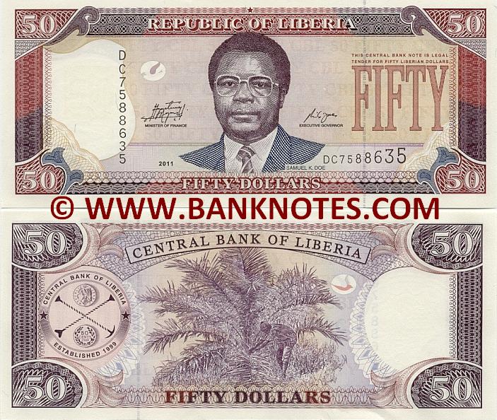 Liberian Currency Gallery