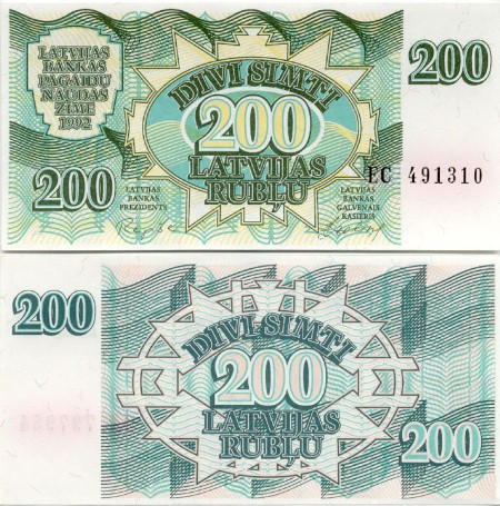 Latvian Paper Money Gallery
