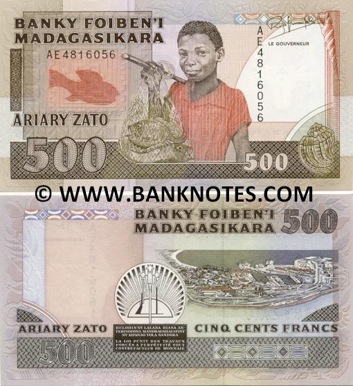 Malagasy Currency Gallery