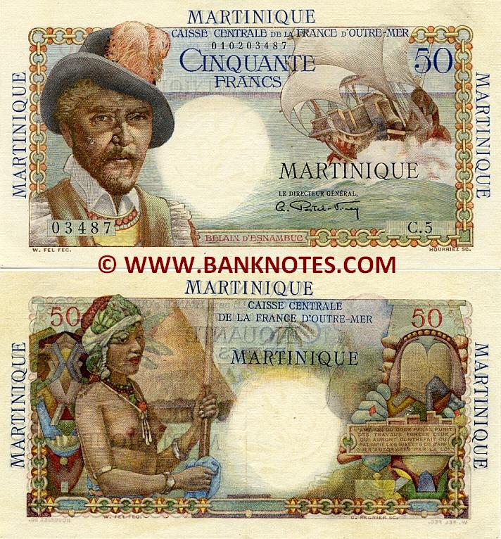 Martinican Currency Gallery
