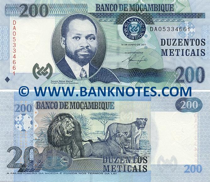 Mozambican Currency Gallery