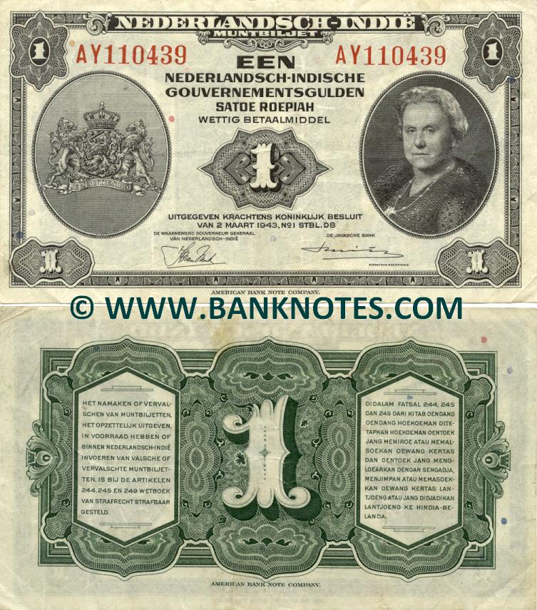 Netherlands Indies Currency Gallery