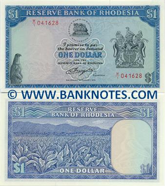 Rhodesian Currency Gallery