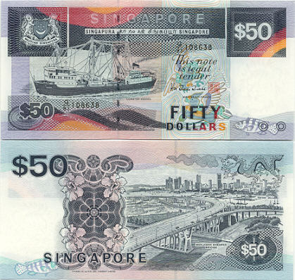  Singapore Pictures on Singapore   Singaporean Dollar Currency Bank Note Image Gallery