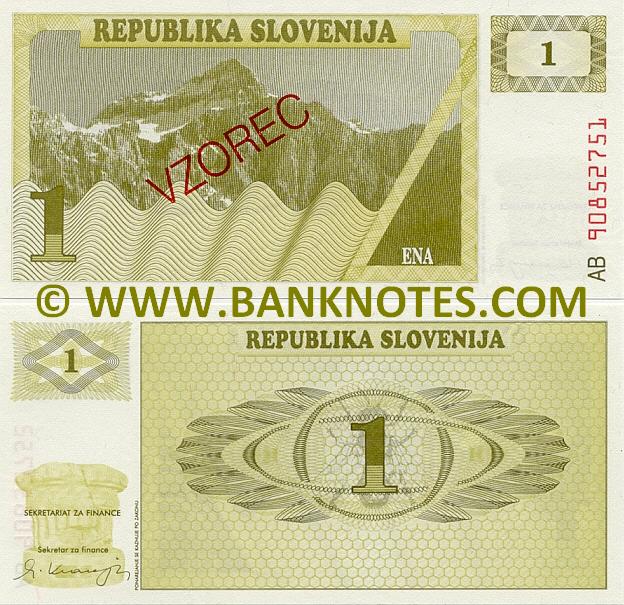 Slovenian Currency Gallery