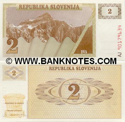 Slovenian Currency Gallery