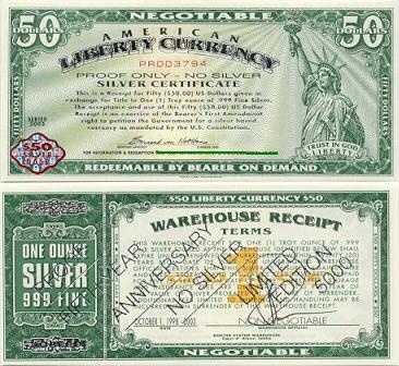 American Currency Gallery - United States of America