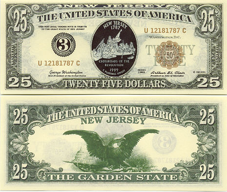 New Jersey - Currency Image Gallery 