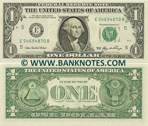 United States of America Currency Gallery