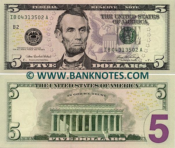 United States Federal Reserve Notes Currency Gallery