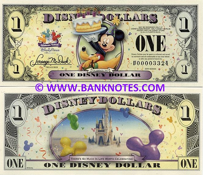 Disney Dollar Gallery