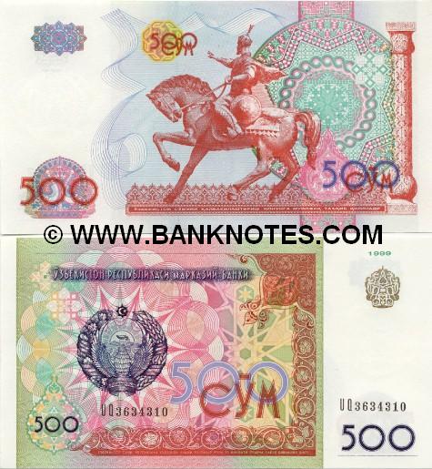 Uzbekistani Currency Gallery