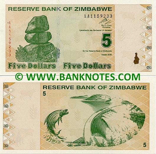 Zimbabwean Currency Gallery