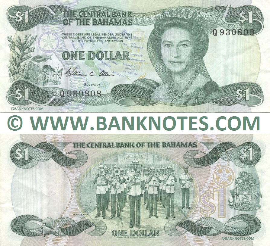 Bahamian Currency Banknote Gallery