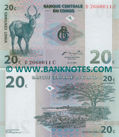 DR Congo Currency Gallery