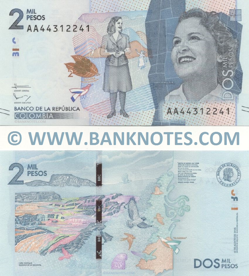 Colombia Currency Banknote Gallery