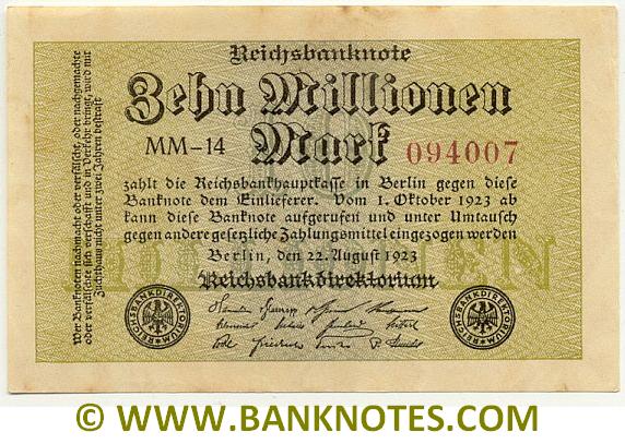 German Currency Gallery