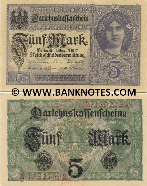 German Currency Banknote Gallery