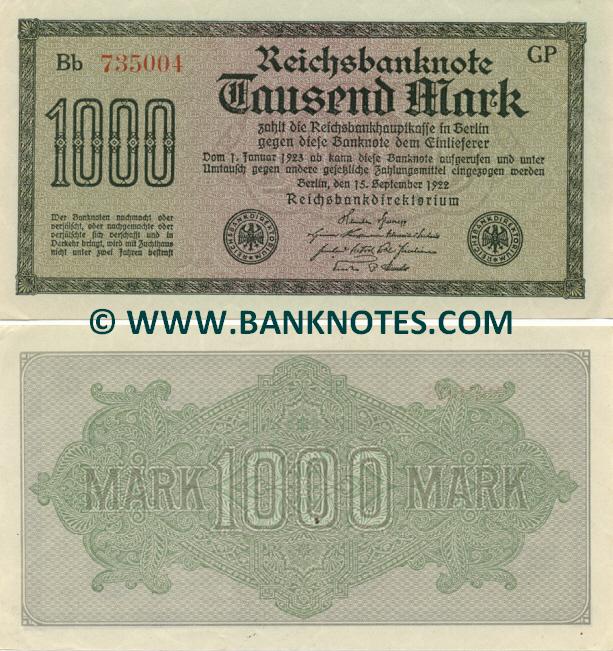 German Currency & Banknote Gallery