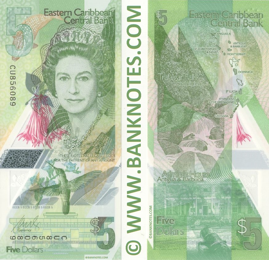 Eastern Caribbean Currency Gallery