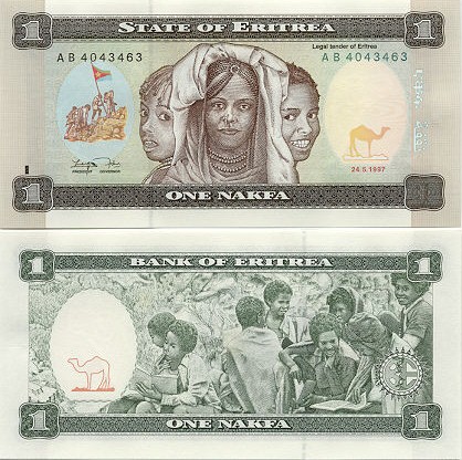 Eritrean Currency Gallery