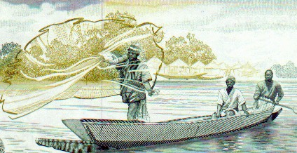 Banknote fishing...