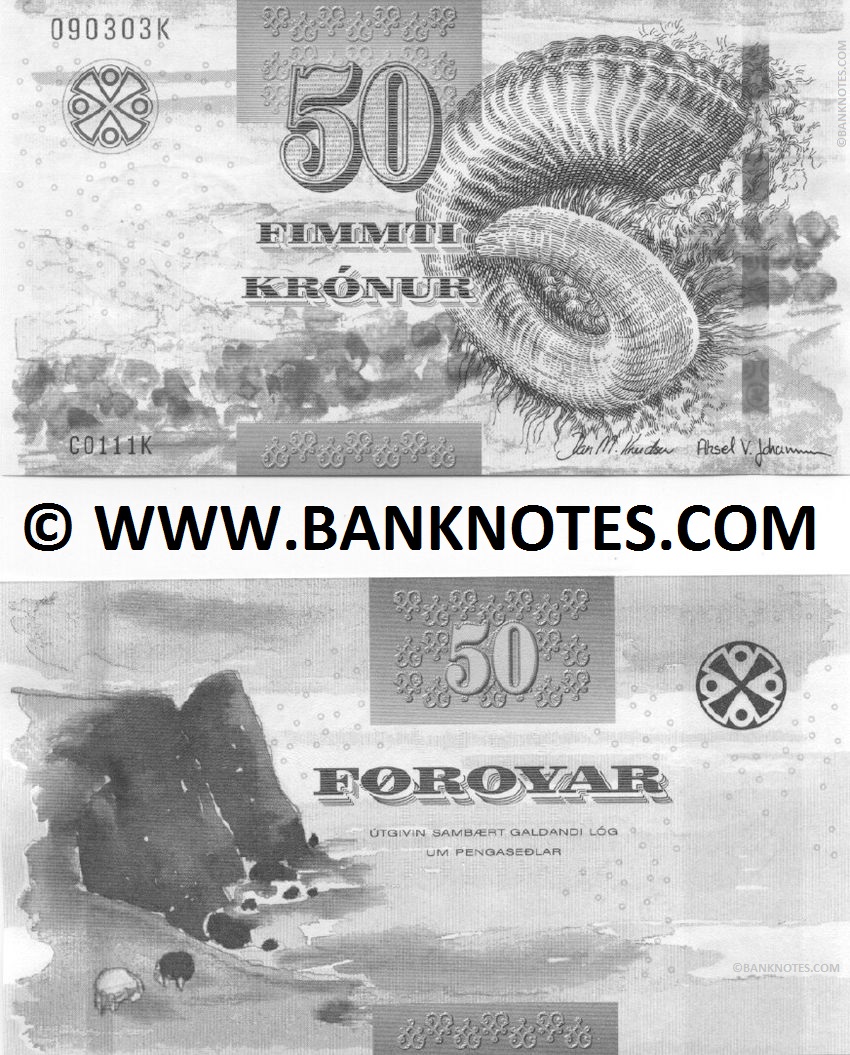 Faroese Currency Gallery
