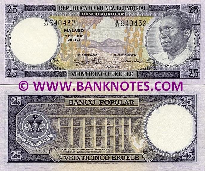 Equatorial Guinea Currency Gallery
