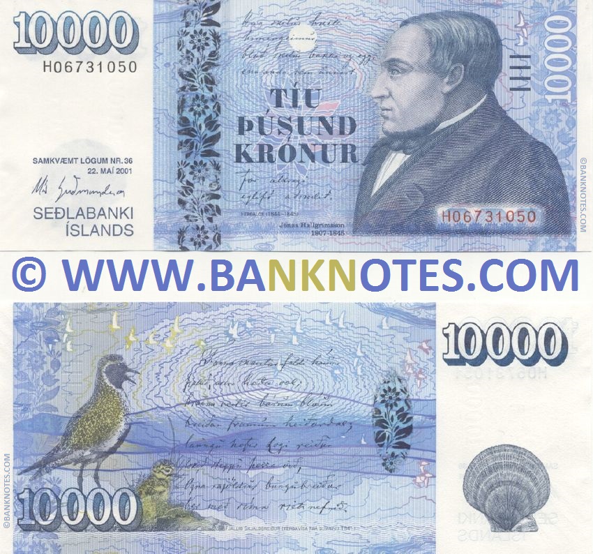 Iceland Currency Banknote Gallery