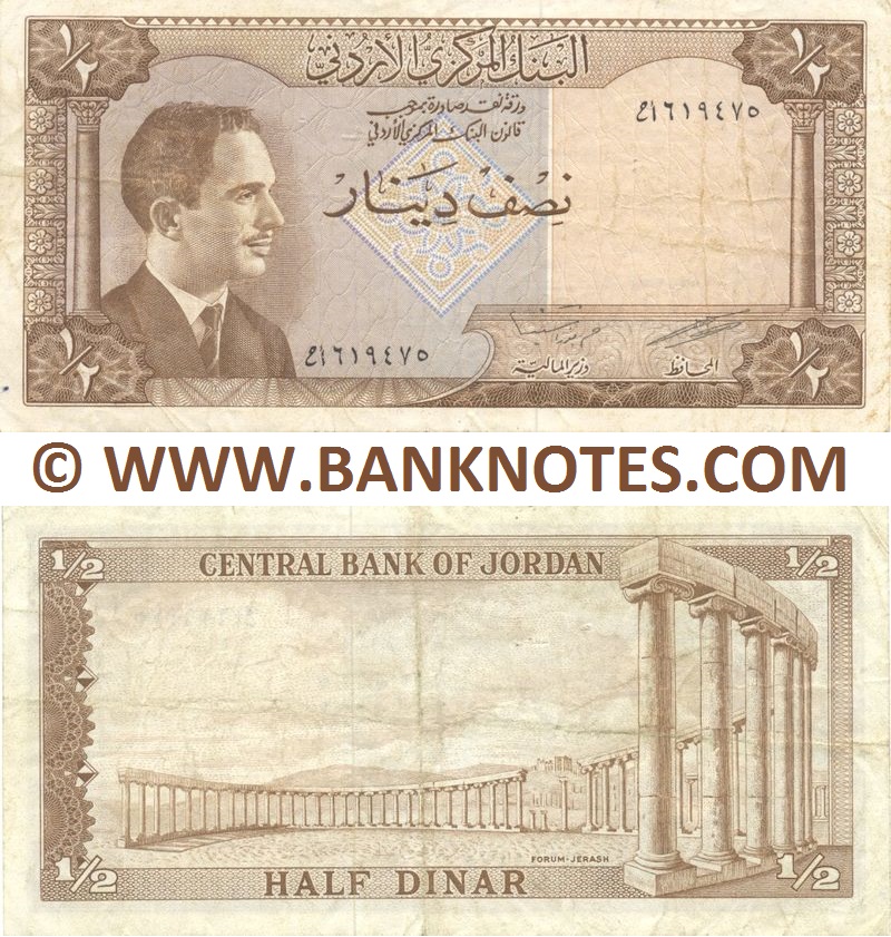 Jordan Currency Banknote Gallery