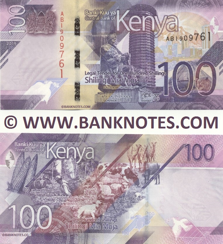 Kenyan Currency Banknote Gallery