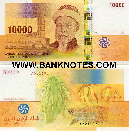 Comores Currency Gallery