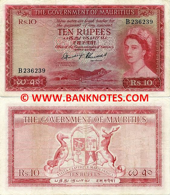 Mauritius Currency Banknote Gallery