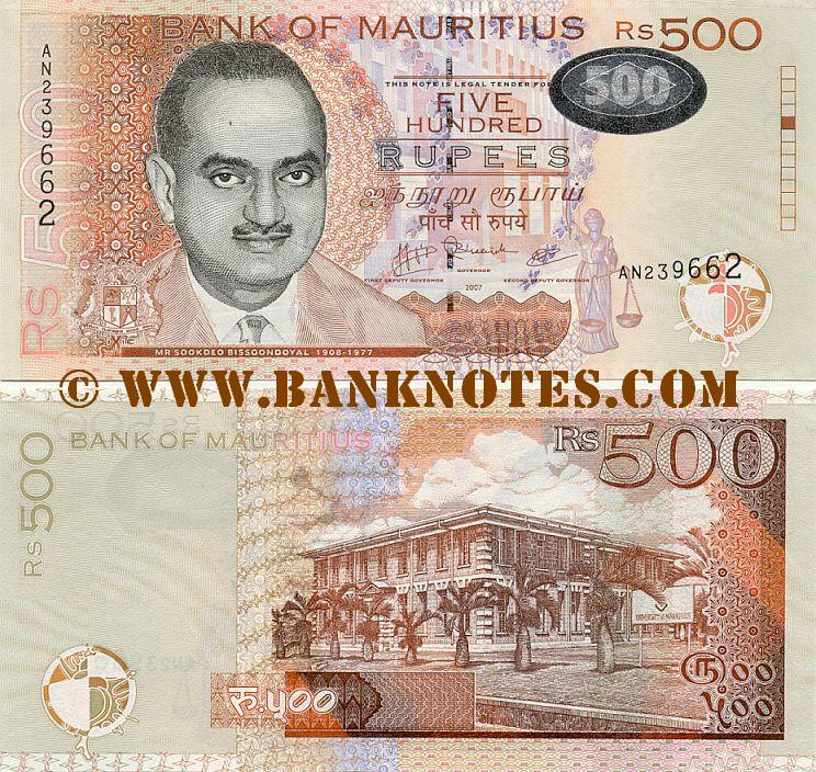 Mauritian Currency Gallery