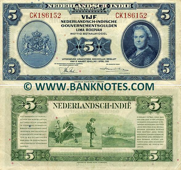 Netherlands Indies Currency Gallery