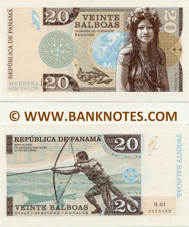 Panamanian Currency Banknote Gallery